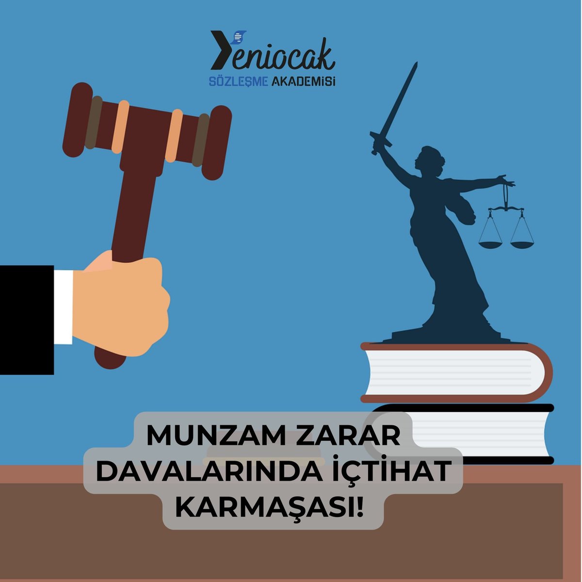 sozlesmeakademi's tweet photo. ⚖️🧑⚖️👨⚖️ Munzam Zarar Davalarında İçtihat Karmaşası!
📌 Yazının tam metnini Yeniocak Blog’tan okuyabilirsiniz…👇
🧑💻 https://t.co/HUgpqOJoxn
#YeniocakSözleşmeAkademisi
#YeniocakBlog https://t.co/uPQqhJRdrP