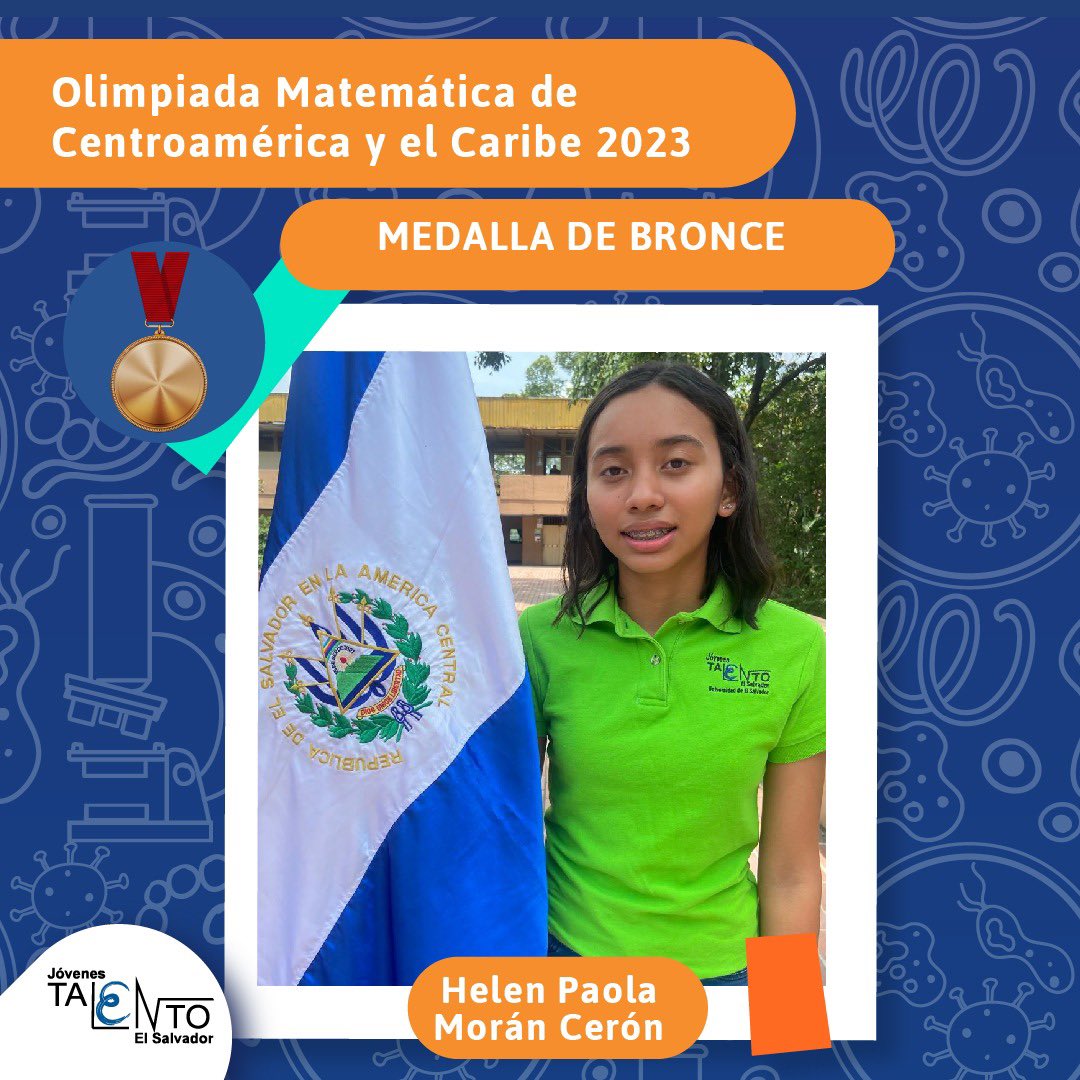 PJOVENESTALENTO's tweet photo. 𝗠𝗲𝗱𝗮𝗹𝗹𝗮 𝗱𝗲 𝗽𝗹𝗮𝘁𝗮 𝘆 𝗱𝗼𝘀 𝗺𝗲𝗱𝗮𝗹𝗹𝗮𝘀 𝗱𝗲 𝗕𝗿𝗼𝗻𝗰𝗲 𝗽𝗮𝗿𝗮 𝗘𝗹 𝗦𝗮𝗹𝘃𝗮𝗱𝗼𝗿 𝗲𝗻 𝗹𝗮 𝗢𝗹𝗶𝗺𝗽𝗶𝗮𝗱𝗮 𝗠𝗮𝘁𝗲𝗺á𝘁𝗶𝗰𝗮 𝗱𝗲 𝗖𝗲𝗻𝘁𝗿𝗼𝗮𝗺é𝗿𝗶𝗰𝗮 𝘆 𝗘𝗹 𝗖𝗮𝗿𝗶𝗯𝗲.

¡Muchas felicidades a nuestra delegación por su destacado desempeño! https://t.co/YLdjiTmTSg