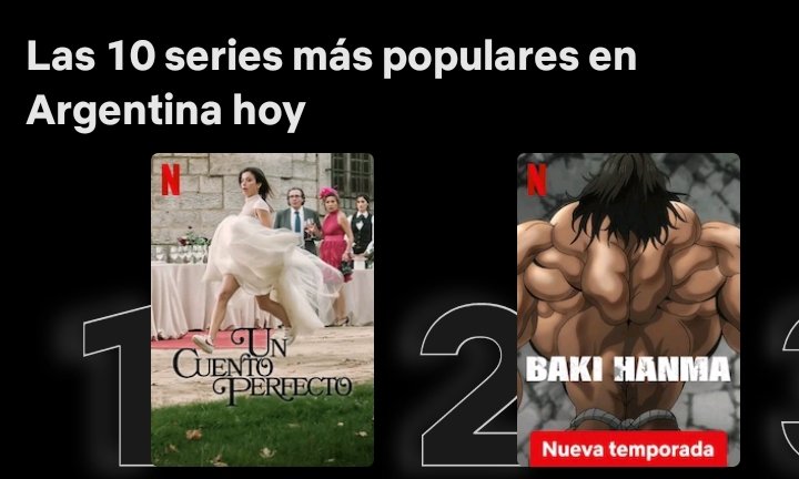 Top 1 en Argentina AMAMOS ❤️
#UnCuentoPerfecto