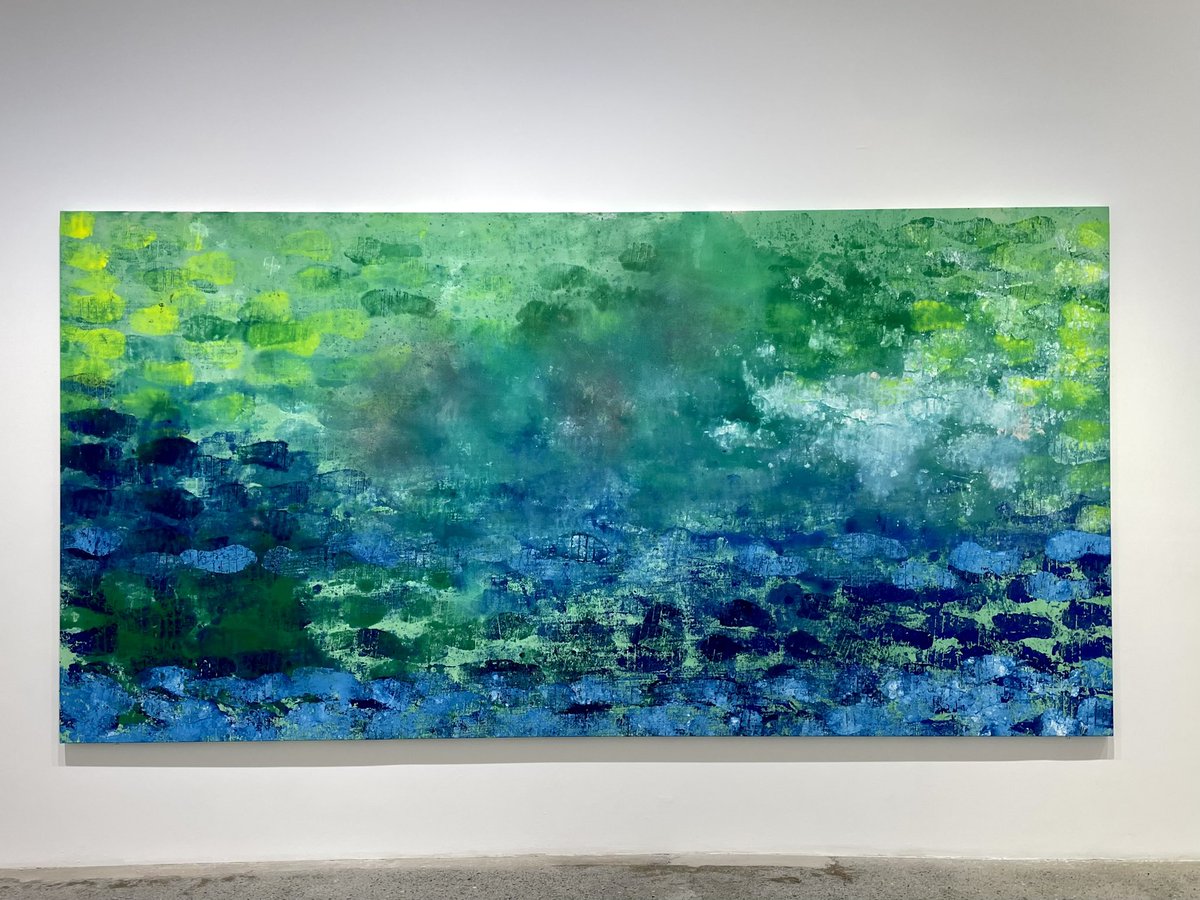 Last day to see Suncrush at <a href="/greenenaftali/">greenenaftali</a> , with great #colorfield paintings by #FrankBowling and #WalterPrice
.
#art #contemporaryart #abstractart #abstractpainting #contemporarypainting #painting #colorfieldpainting