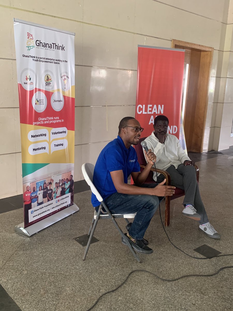 We have Ibrahim Mahama on the Konnect Kouch at ⁦@BarcampTamale⁩ 2023 ⁦@Ghanathink⁩ ⁦@Barcampghana⁩ #bctamale