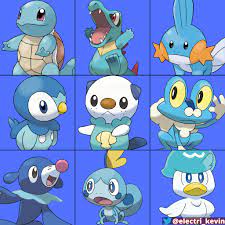 arkclaimer's tweet photo. what is your favorite water type starter? https://t.co/ehLtTJJQzv