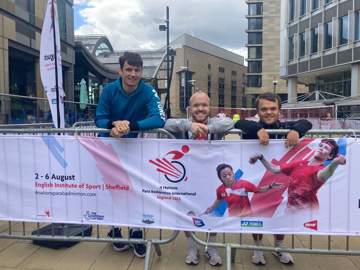 BadmintonEnglnd's tweet photo. 🎉🏸What an amazing day filled with badminton fun at Millennium Square Sheffield!

Missed the chance? Head to the English Institute of Sport Sheffield, 2-6 August to watch the 4 Nations Para Badminton International! 

🎫 https://t.co/Uk5hUyUmnJ https://t.co/lBcAQgUgs8