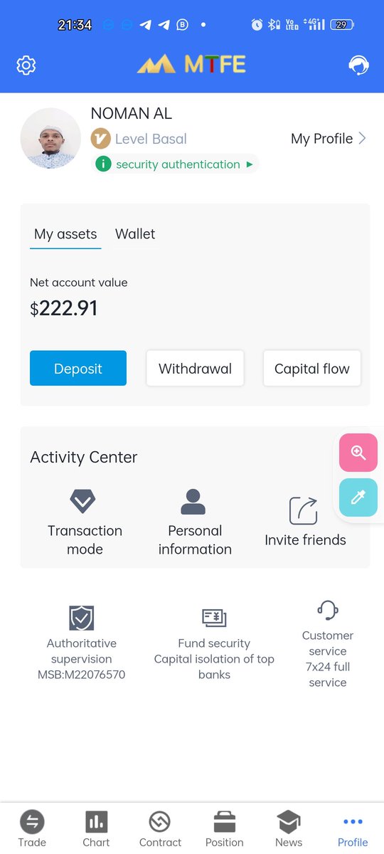 Amar potidin income 20 dollar