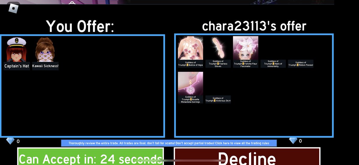 hii js wanna vouch for <a href="/addisons31/">aiyx</a>! trade went super smoothly n i got just what i asked for <3 tysm!!