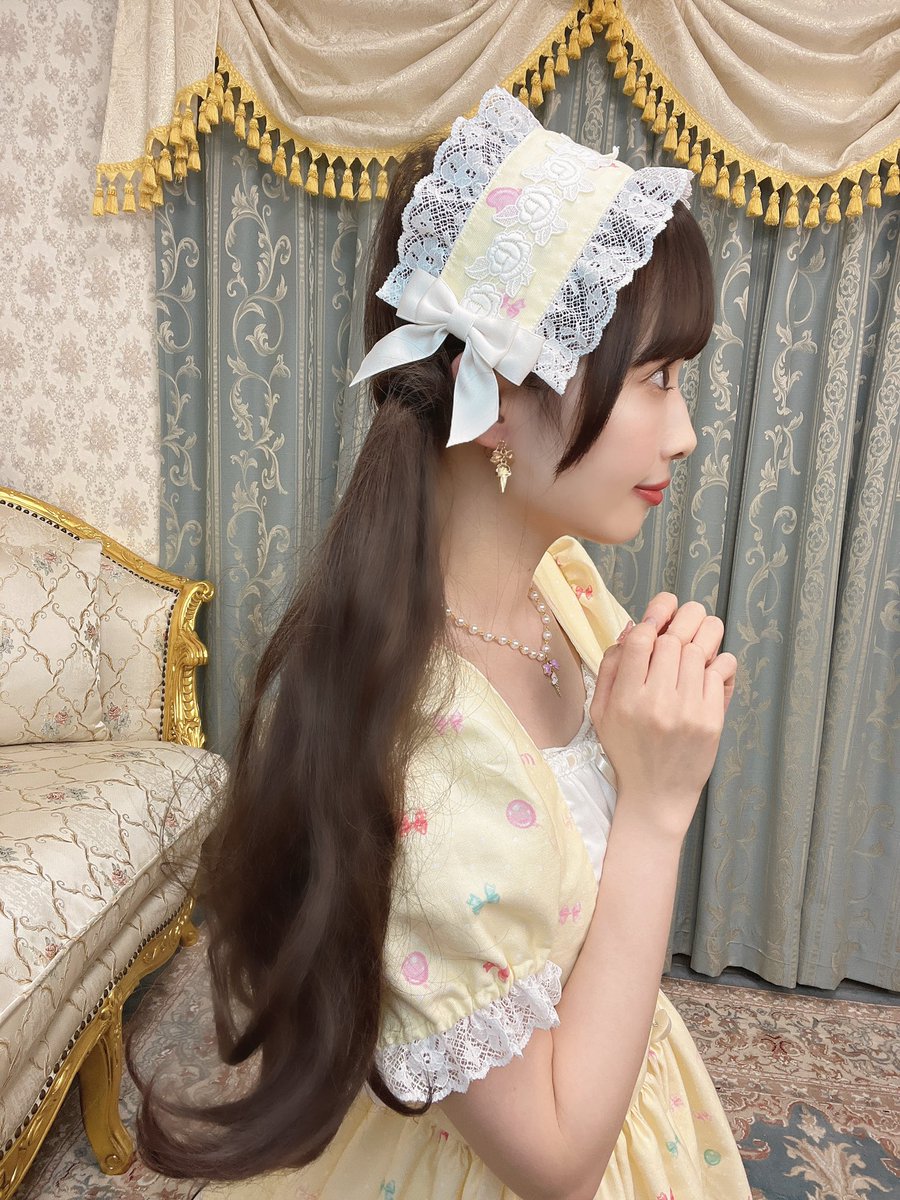 Mayukawaiidoll's tweet photo. 🎈Sweet Party ワンピース🐥⸒⸒

上からスポッと被れるとっても着やすいワンピース♡
後ろで結ぶおリボンは伸縮性の高いレースのおリボンで着心地も良くて…💭
ピューロランドに行きたいなぁ🏰

👗https://t.co/NQV0PByNZd

※この商品の販売期間は2023年7月26日 21:00 ~ 2023年8月1日 21:00です💭 https://t.co/xlJUUHO9Dy