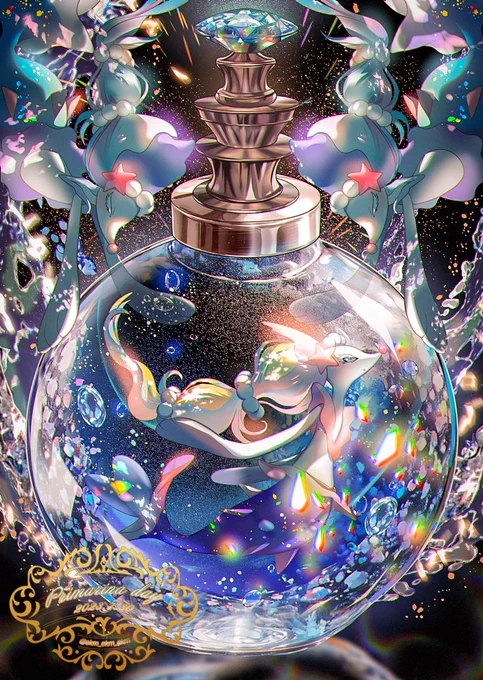 アシレーヌの日/Primarina day #アシレーヌの日 #ポケモンイラスト #pokemonfanart