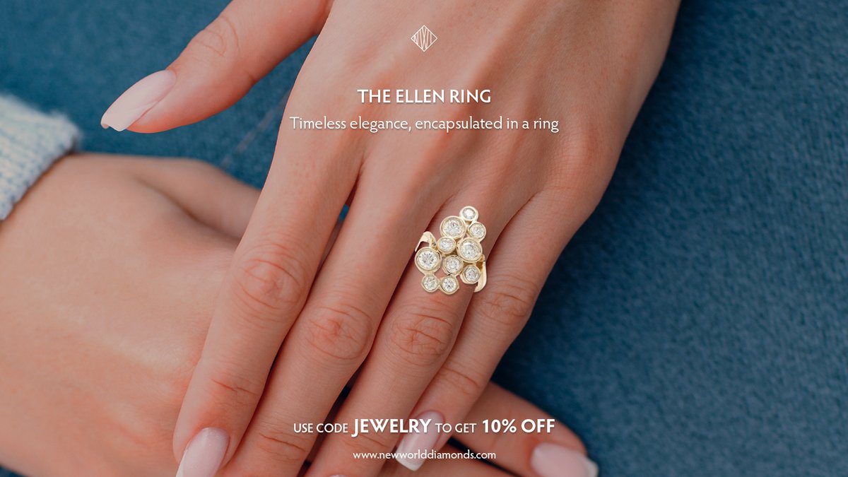 NewWorldDiamond's tweet image. Crafted with Passion, Worn with Pride.

Ellen Ring - 2.00 Ct. T.W.

Shop Now || New World Diamonds
tinyurl.com/2vv86p82

#ringcollection #ringbling #ellenring #newworlddiamonds #diamondring #ring #ringlover #elegantring #exquisitering
