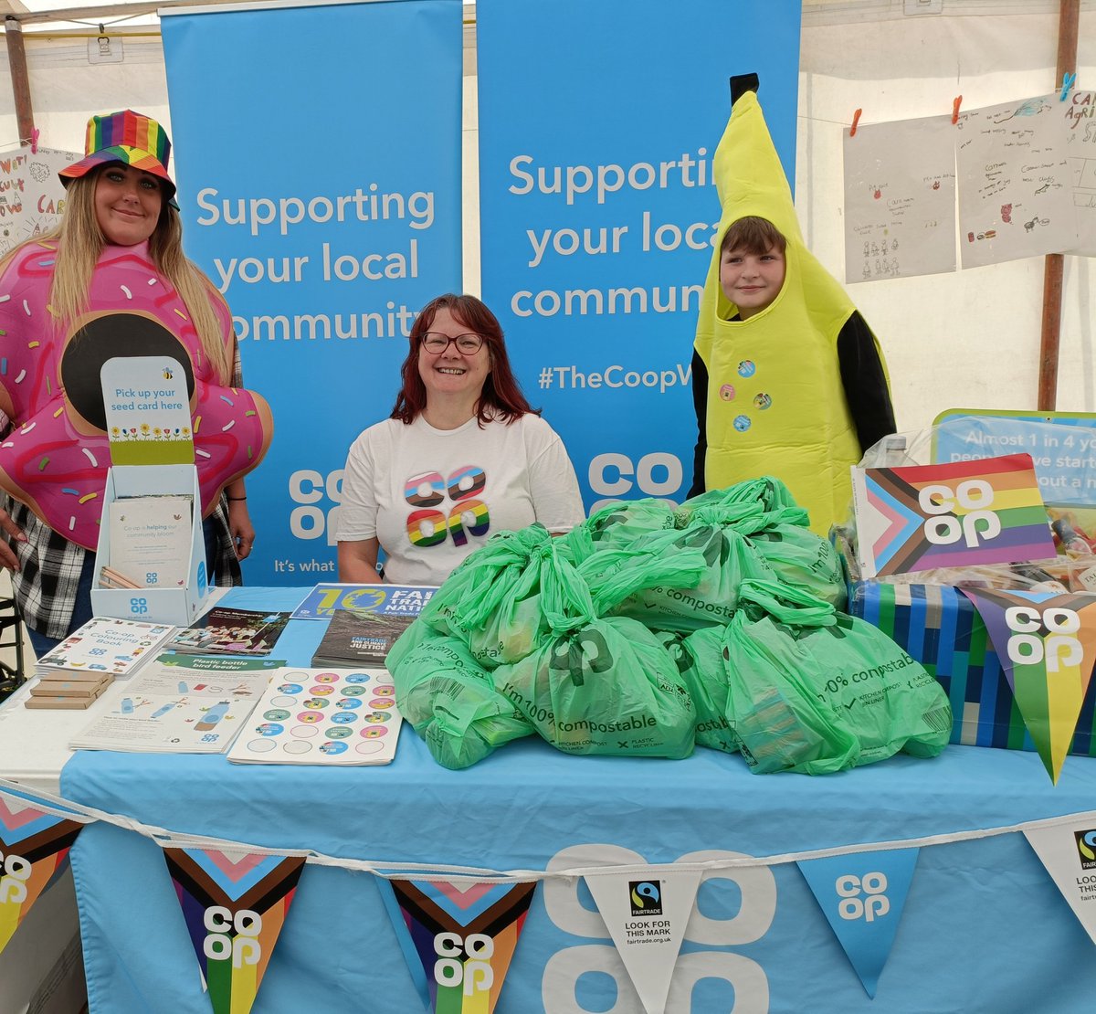JackieBakerCoOp's tweet image. Fab day at Carnwath Agricultural Show, one of our #localcauses with @SusanKE27801043 and Rachel from @coopuk Carnwath. Raised over £80 for our national charity partner @barnardos 🥳💙 #membership #memberssavemore #community #itswhatwedo @Tom_MPM