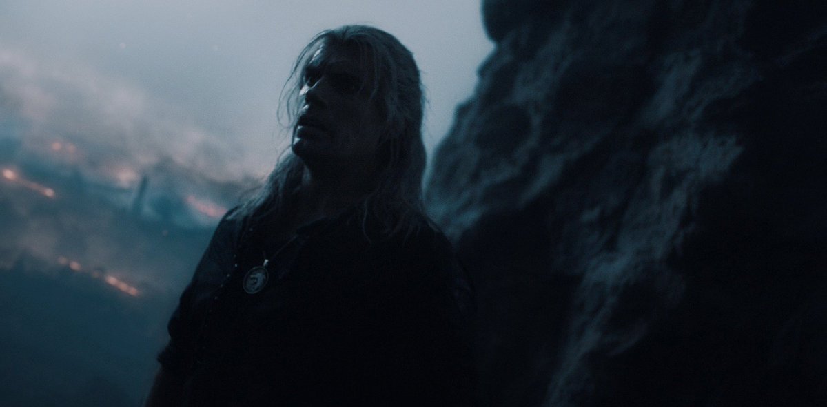 yennefurs's tweet photo. Dear friend, you once told me of a dream where you were wandering through boundless fields towards an obelisk carved with names of the dead. A woman with cold blue eyes was following you. You knew her because she had dogged your every footstep. "Why?" you asked her #TheWitcher https://t.co/XMGzynmh5t