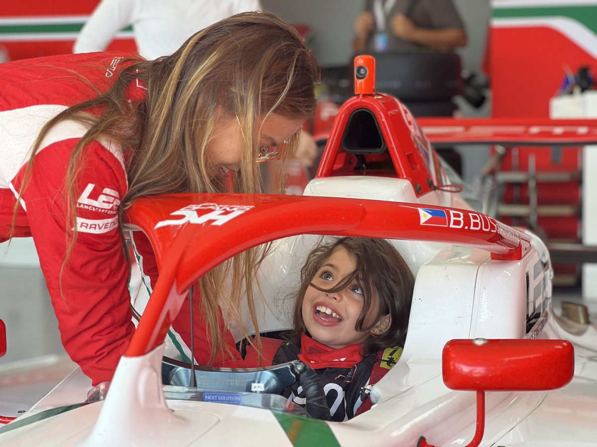 Speaking about inspiring the next generation. Building passion that will last forever❤️❤️
Brava <a href="/racerbia/">Bianca Bustamante</a> 🤩