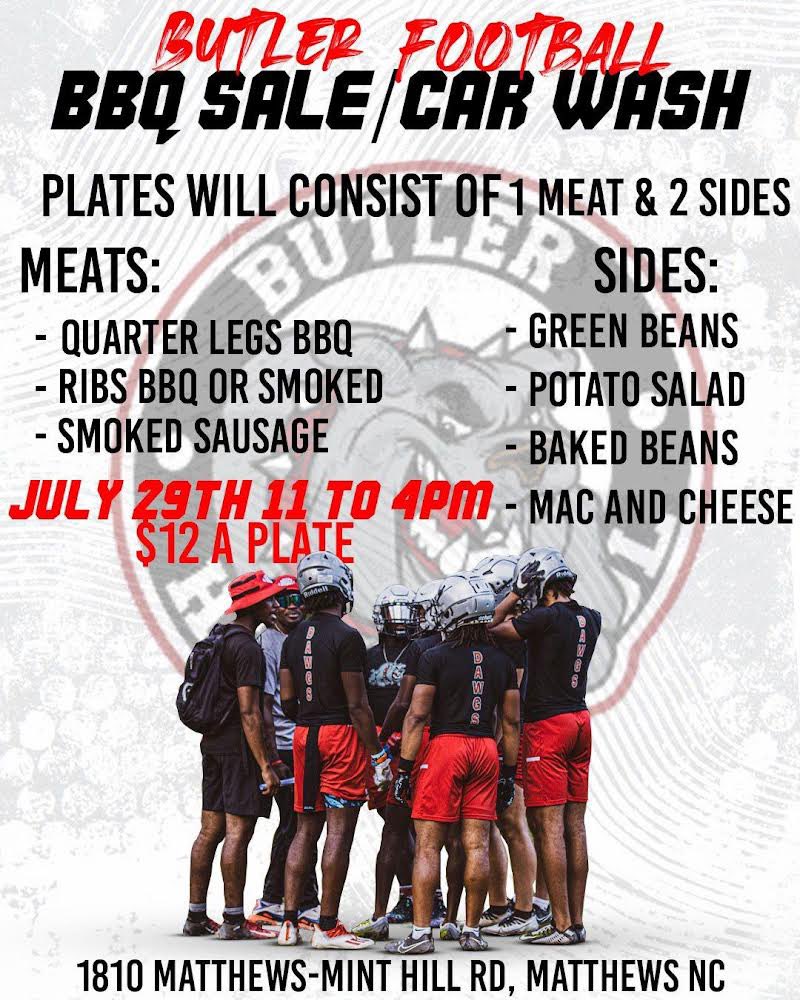 If you’re in the area come out and supoort your local high school football 🏈 team! We thank you in advance for your support! ❤️🖤🐾

Let’s Go Dawgs! 
#fundraiserevent