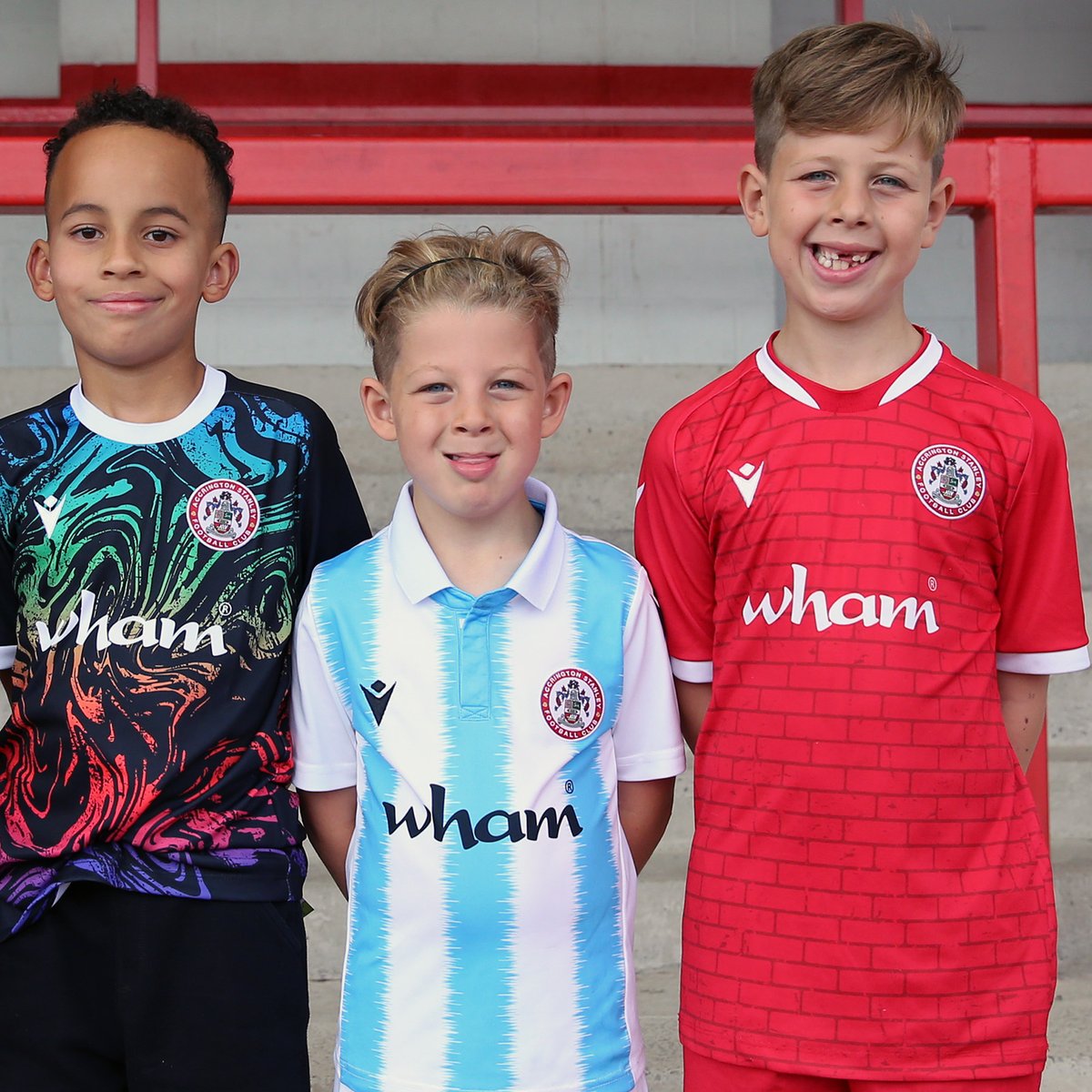 <a href="/ASFCofficial/">Accrington Stanley</a> news kits on show at todays game  Accrington Stanley v  York City