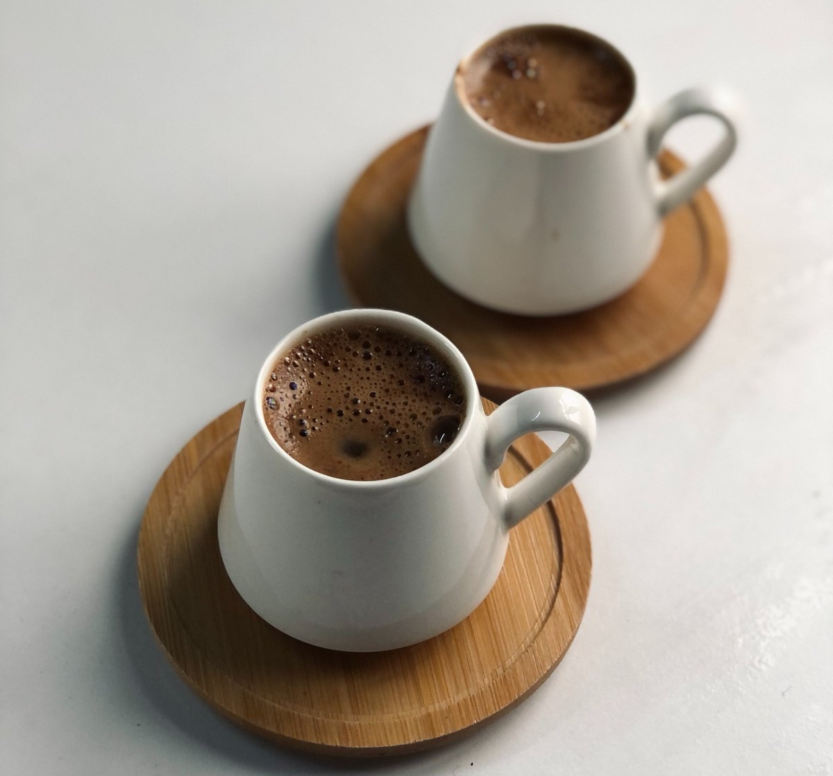 What goes best with a cup of coffee?
Another cup!

#CoffeeTime