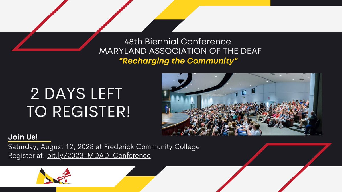 Maryland Association of the Deaf tweet media