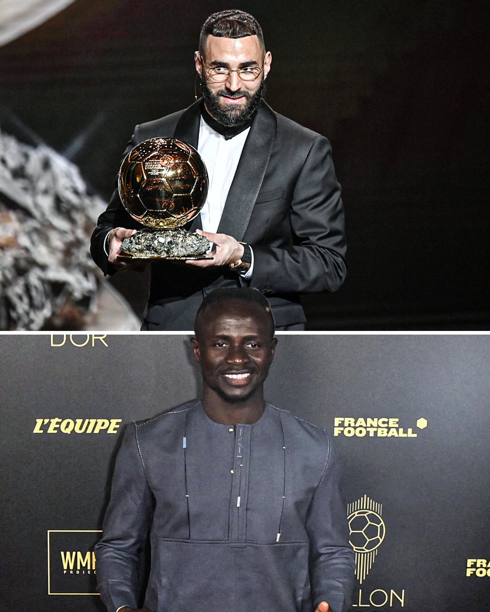 1st and 2nd place in last year's Ballon d'Or now both play in the Saudi Pro League 🤯