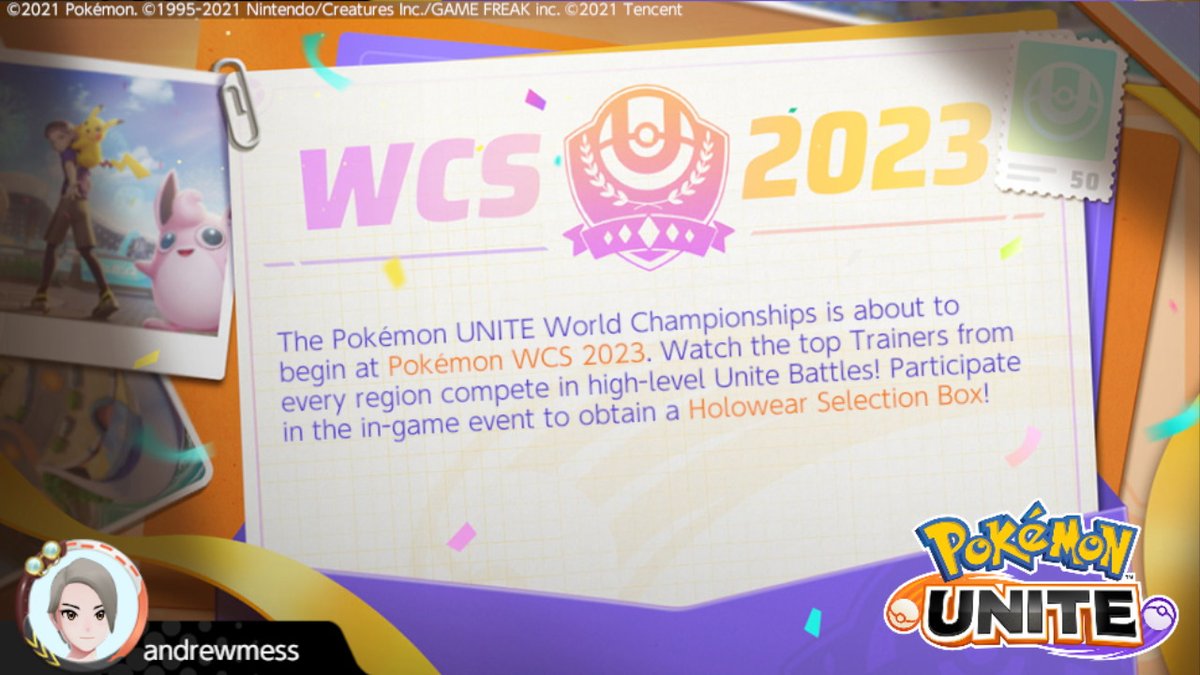 andrewmess_art's tweet image. #PokemonUNITE #NintendoSwitch