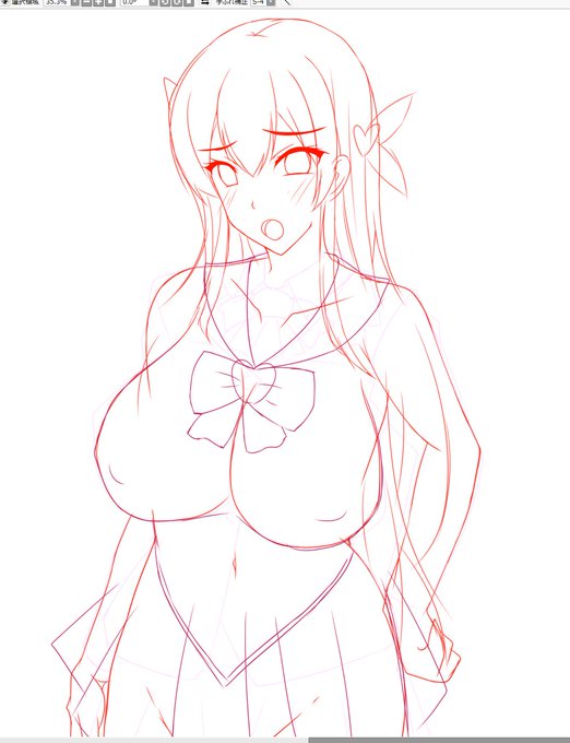 調整はするけど・・・
前からズート着せたいと思っていたセーラーなムーン的な恰好をさせられる会長の図d(*'∀`*)b 