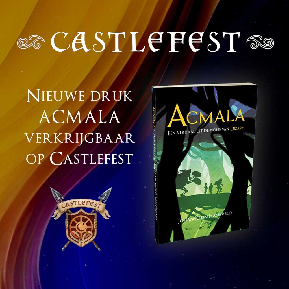 Ik heb fantastisch nieuws voor fantays-lezers: ik neem de nieuwste drukken mee van mijn populairste Dizary-titels! 📚 Dit is je kans om die ontbrekende boeken in je verzameling te scoren en te laten signeren. #Dizary #Castlefest #NewPrints #BookSigning #FantasyFestival