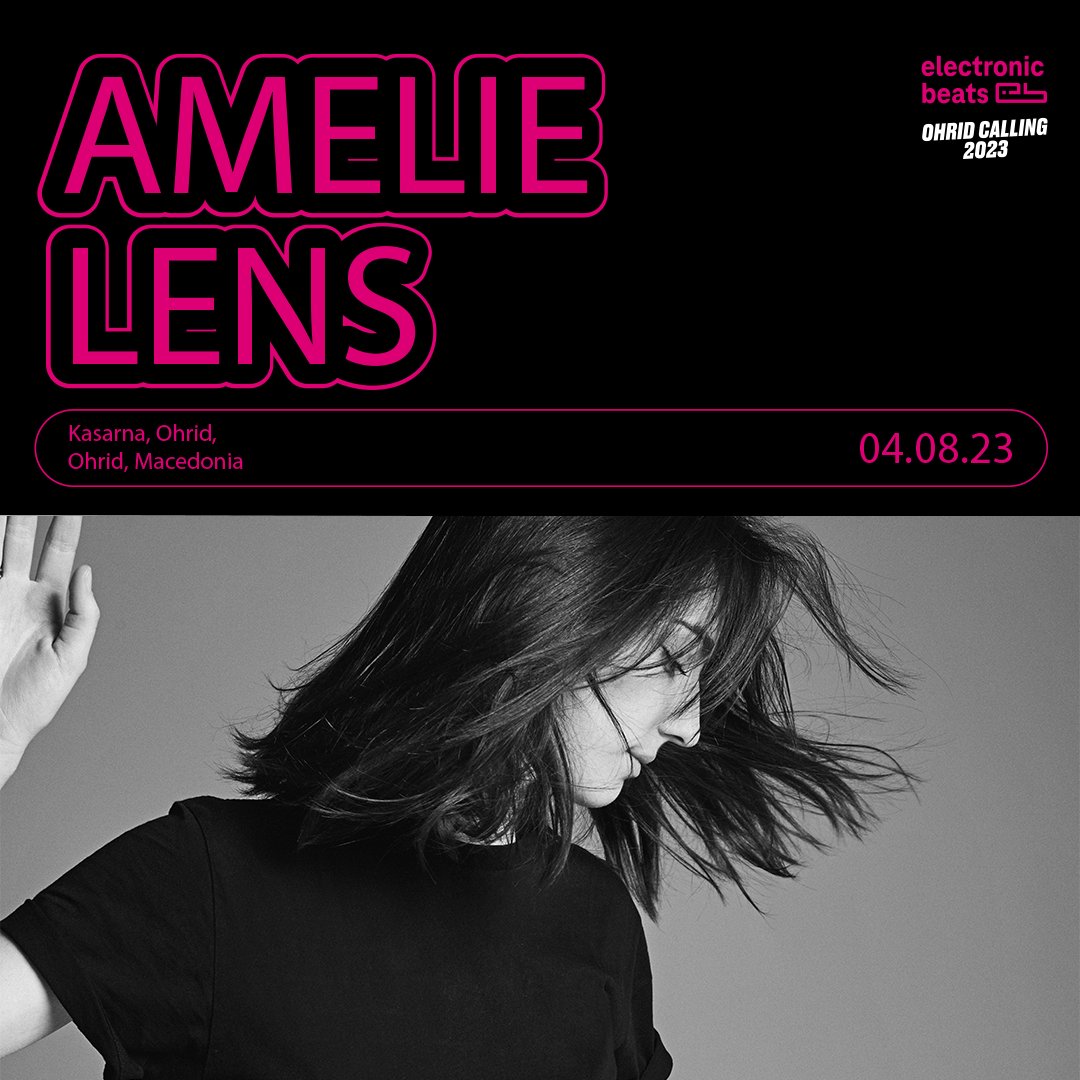 Can't get enough of the open-air beats? #SummerofJoy is hitting #Ohrid next! 🎉 Set aside the evening of the 4th of August and make way for the grand finale of Ohrid Calling 2023 with @AmelieLens on deck 🎧