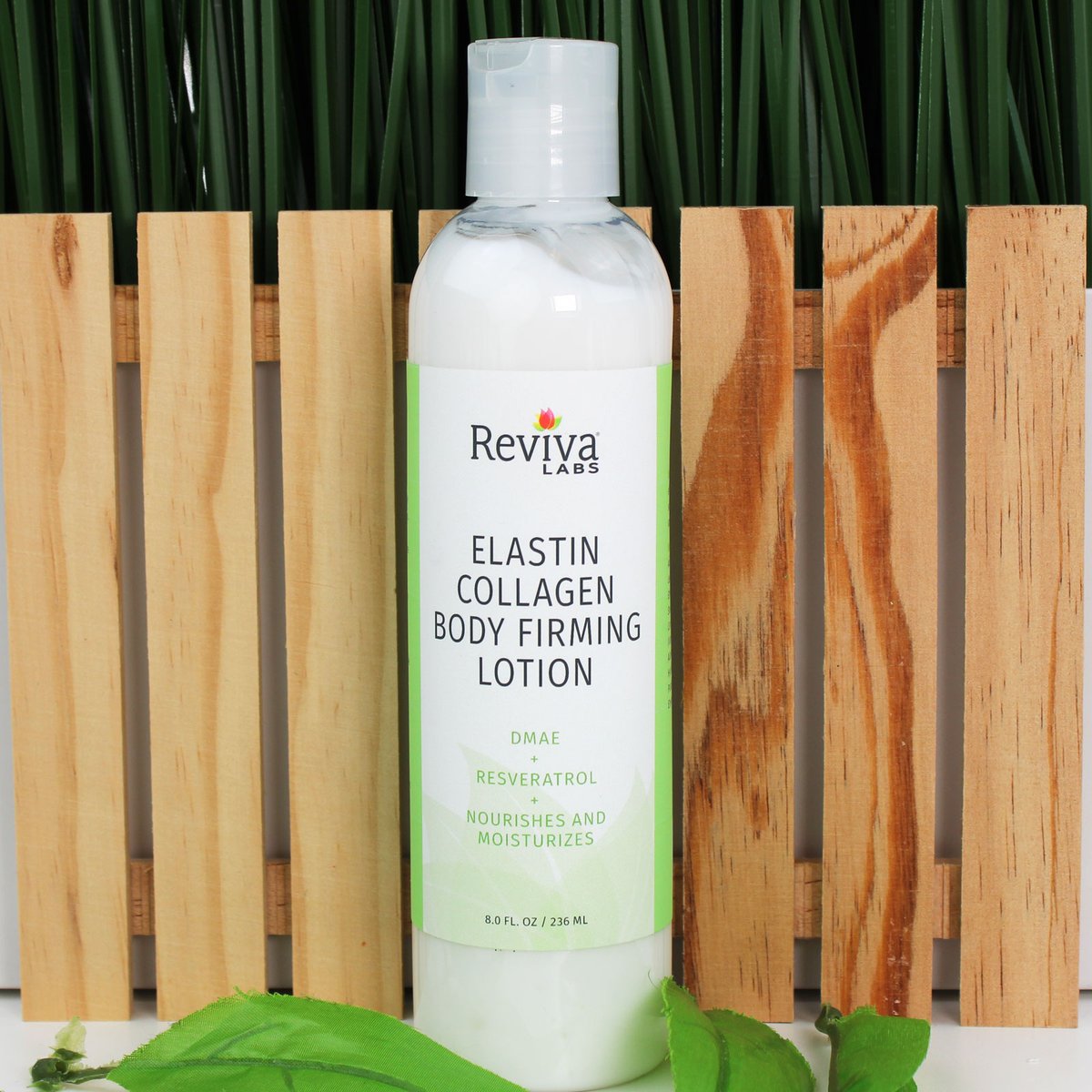 RealRevivaLabs's tweet image. Add the appearance of firmer-looking skin and moisture-building benefits with our Elastin Collagen Body Firming Lotion! #elastin #collagen #firminglotion #stretchmarks #firm