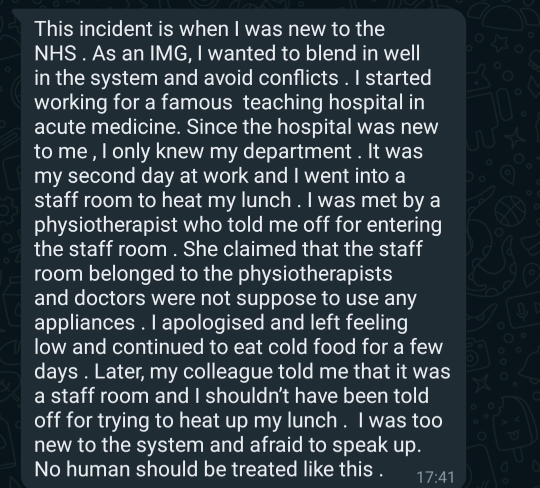 veggieequallife's tweet photo. This whole issue about doctors being excluded from staff areas is TOO COMMON. 

It's gone on for too long. It's accepted by too many people.

Look at this. It is UNACCEPTABLE. https://t.co/K37cZXzXcv