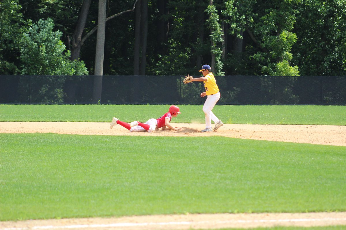 astsofficial's tweet photo. Game 2‼️‼️ @ScanzanoCombat 14u National Dewey  defeats @CentercourtBB Makos 14u Marlboro 12-3 at @CairnBaseball in the Summer Slugfest! https://t.co/u9sG4yAJUR