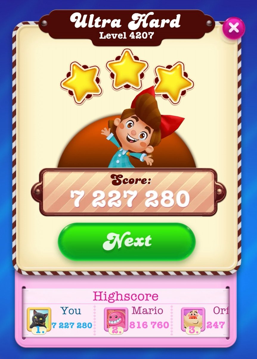 kirto71's tweet photo. Check out this score I recorded back in June @King_Games.

I was in shock when the dust finally settled.
#king_games #candycrushsaga #android https://t.co/CXvluuvDnD