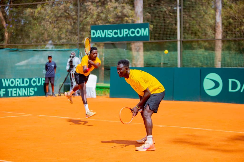 tennis_rwanda's tweet photo. #DavisCupRwanda 

Africa - Group IV Finals 

Match III  

Samuel Agbesi Osei Antwi &amp; Isaac Nortey (#Ghana) ✅️

4-6 6-2 6-2 

Habiyambere Ernest &amp; Muhire Joshua ( #Rwanda)

#Ghana promoted to Group III with 3-0 

#DavisCup #AmekiColor #CIMERWA #ParkInn #Liquid #SimbaVoyages https://t.co/9bDfr6QkXE