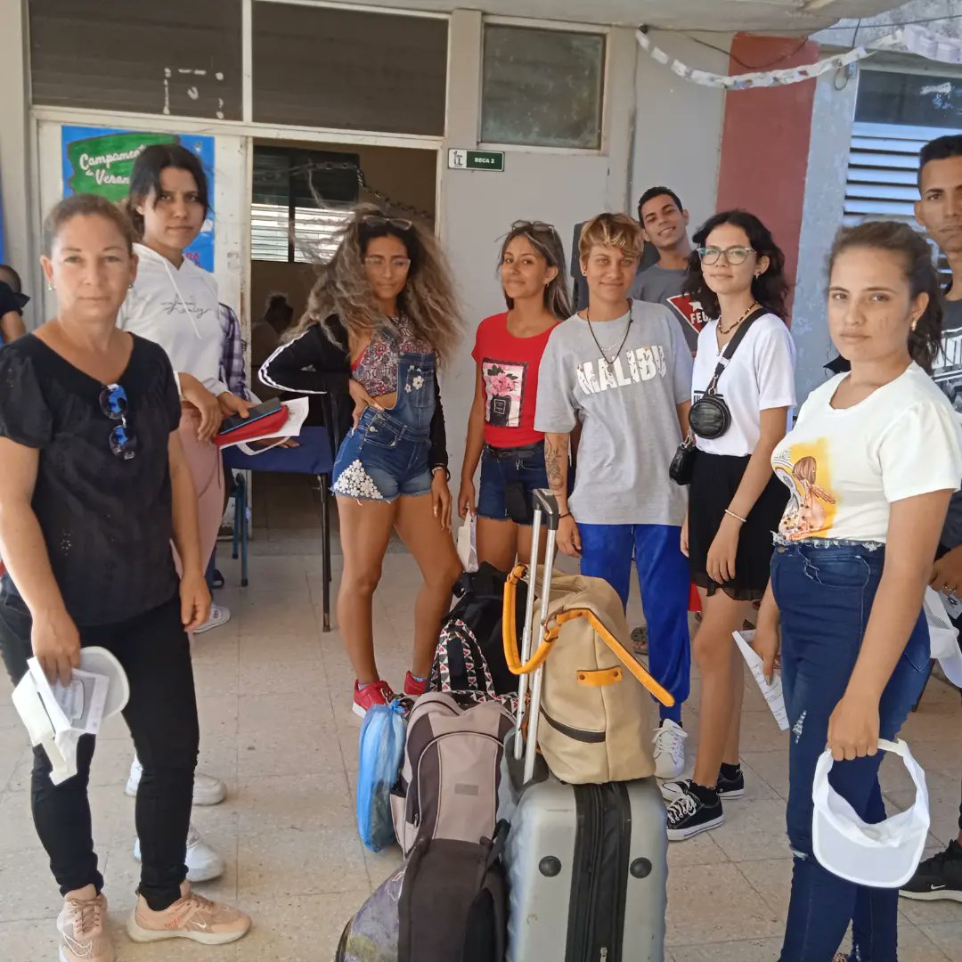 🥳Ya llegan los primeros campistas a nuestra Universidad tunera.🌵

#PorUnVeranoConAmor
#CampamentodeVerano2023