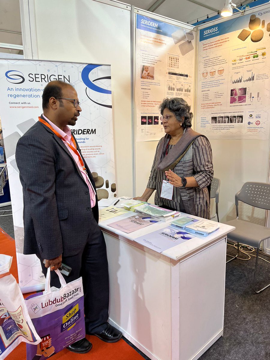 Serigen4's tweet photo. Another wonderful day at Medicall , Chennai!!
If you have not yet visited Medicall, tomorrow is your last opportunity!
Do visit! Looking forward for some exciting connects.
Stall number: 4C14A
@AnuyaNisal @swati_shukl @premnathv6
@medicallexpo
#serigen #chennai #expo https://t.co/DHjlU8kUEQ
