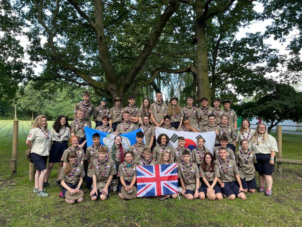 SamuelFinn_'s tweet photo. It’s Jamboree day🎉 

@UKContingent #WorldScoutJamboree

Keep up to date on what we’re doing on our unit instagram ➡️ https://t.co/r8xQ5LYJHL https://t.co/TqePZRee1U