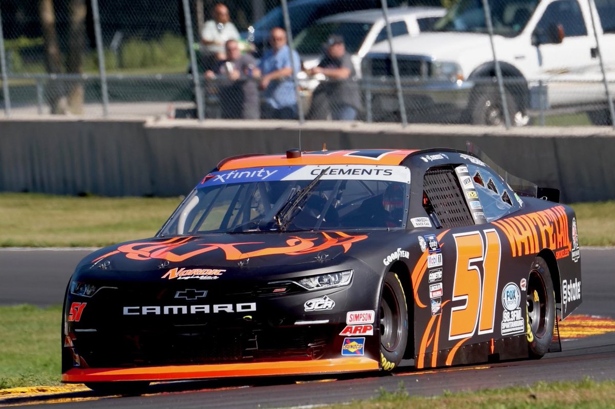 JCR_Clements51's tweet photo. Word of the weekend @roadamerica is
Ⓡally
Ⓔvery
Ⓟartner
Ⓐnd
Ⓥictory will
Ⓔnsue
@JClements51 getting help from all the Great #WisconsinForward sponsors @whitetaildip @driftlessglen @RootArchery to get the back up car ready aftr going off track in Q-run yesterday #Team51 https://t.co/Sb4mrvkoo4