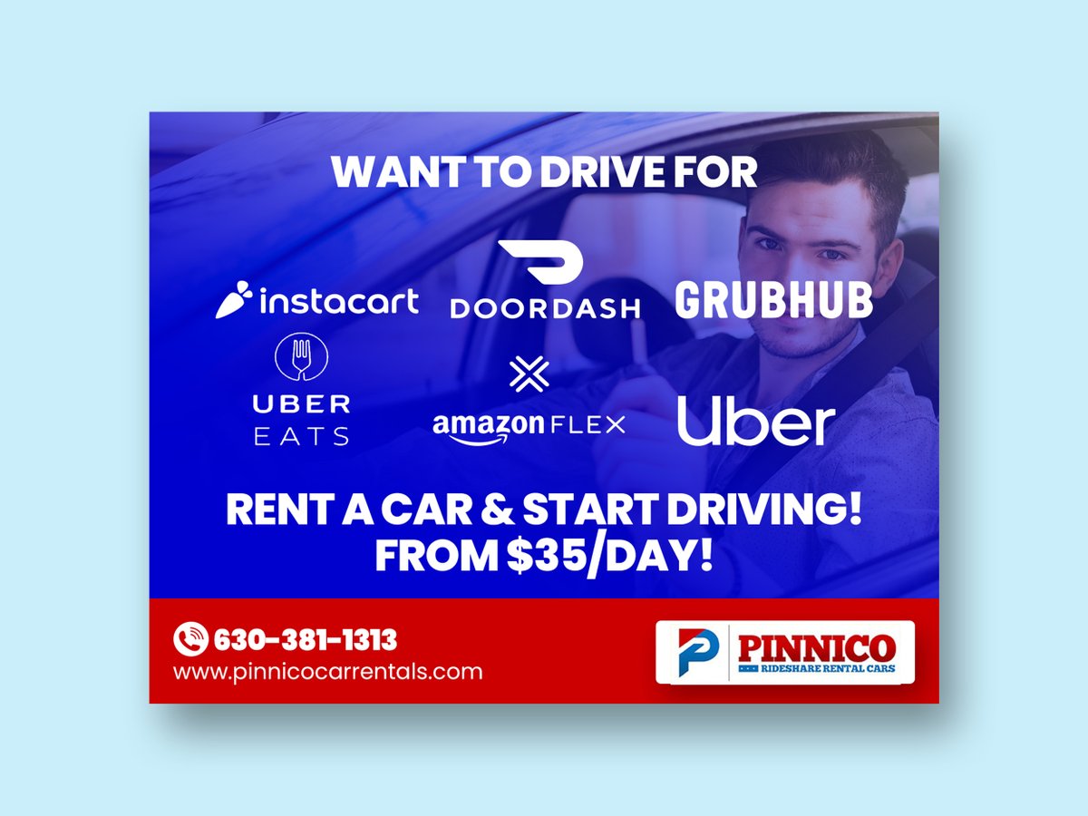 Pinnico Rideshare Rental Cars tweet media