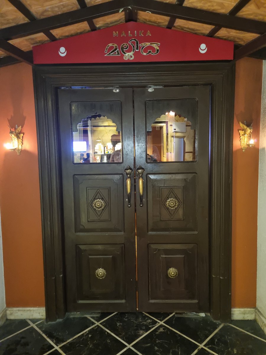 drsudhirn's tweet image. Special appreciation to management of Mallika Restaurant in White lotus Hotel Udupi for using  Tulu script signage 
#TuluScript
#ReviveTuluScript