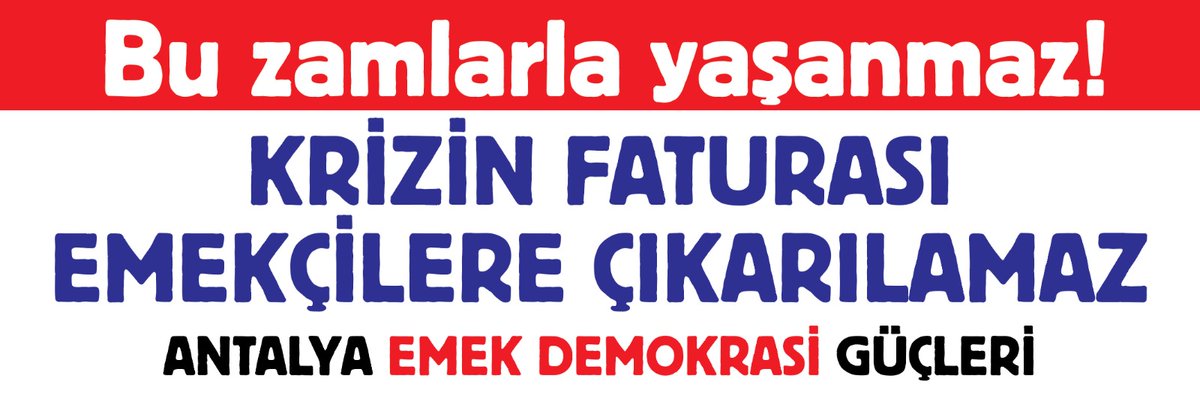 Zamlara Karşı Ben de Varım Diyorsan Bugün saat 18.00 de Kapalıyolda Halk Bankası önünde buluşalım