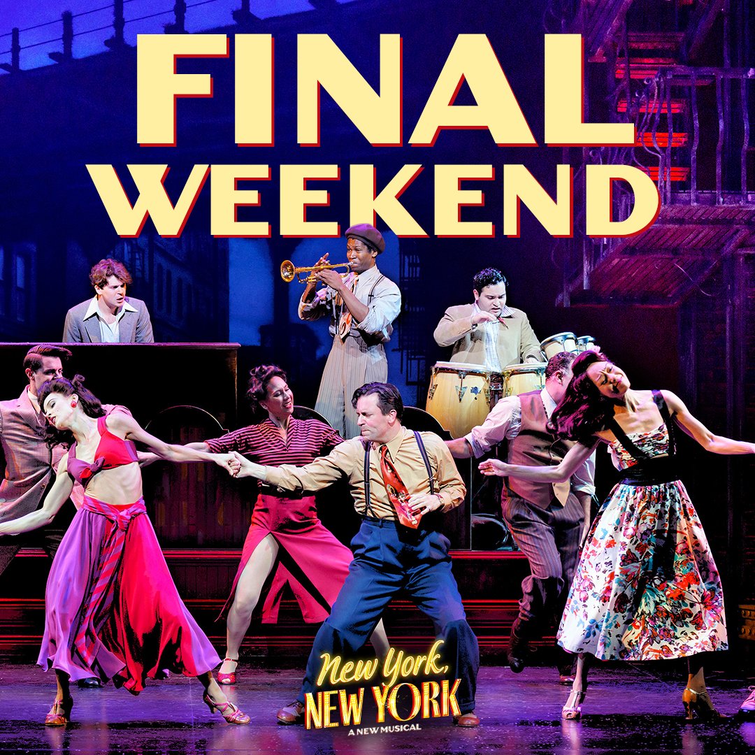 Don't miss your chance to #BeAPartOfIt! Final 3 performances on Broadway this weekend. NewYorkNewYorkBroadway.com