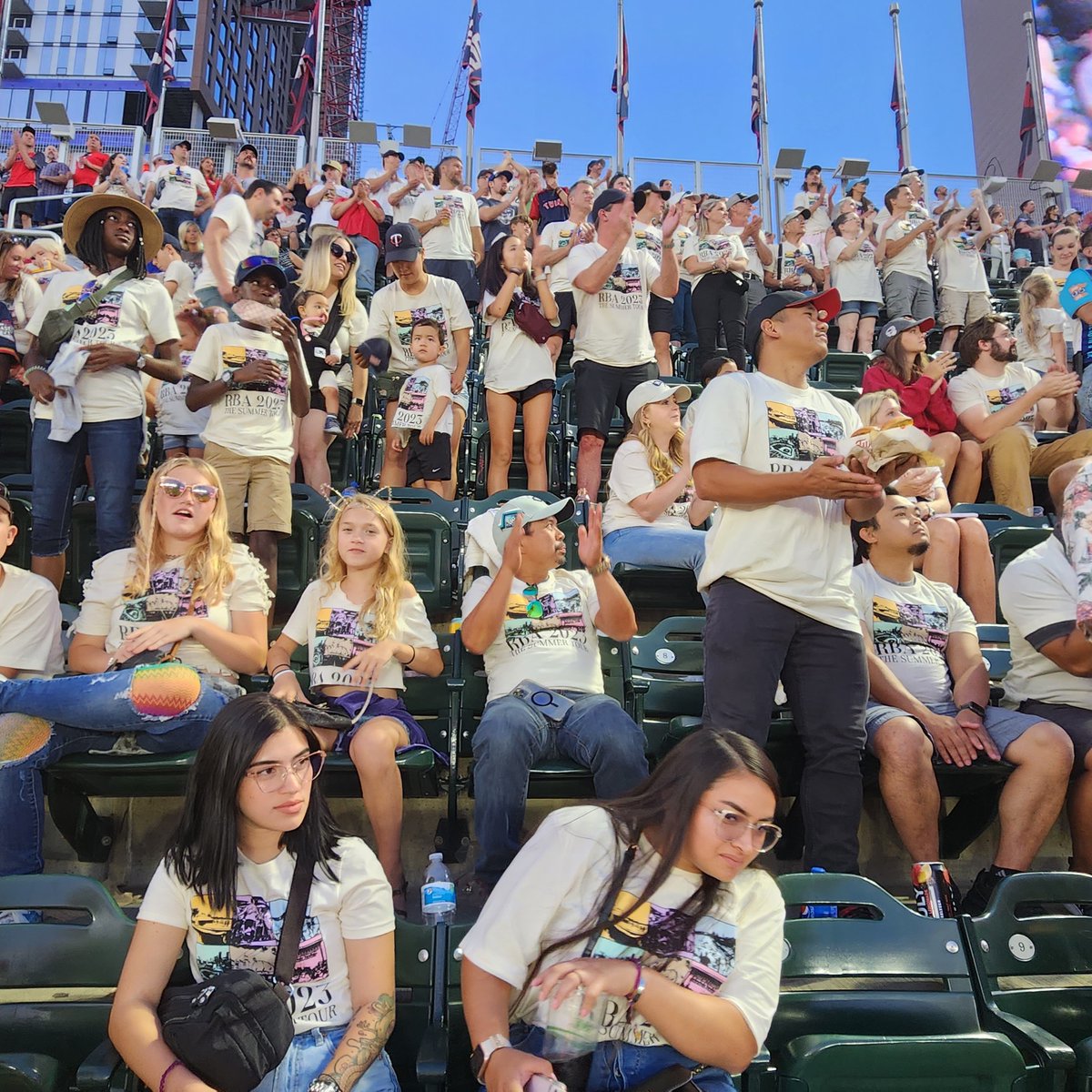 RBAConsulting's tweet photo. The RBA Summer Tour 2023 is in full swing! Our recent company event at the Minnesota Twins game was a huge hit. On deck is the Minnesota State Fair.
#toomanypuns #mntwins #topworkplaces #bestplacestowork #consulting https://t.co/I4oA1Cd2bT