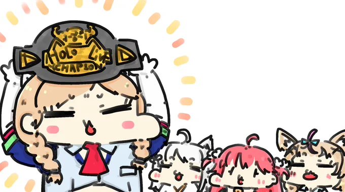 #みんなでデフォルメ絵をあげて幸せな気分になろう