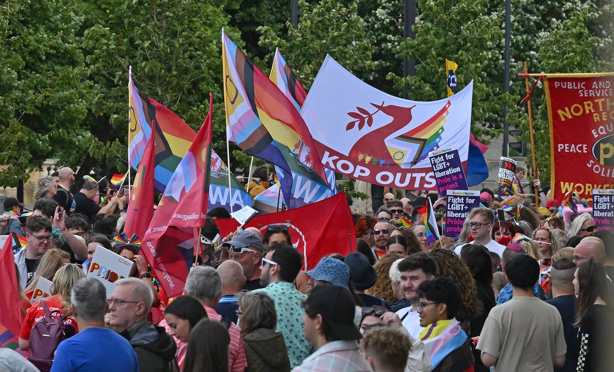 We’re proud to be joining the <a href="/LCRPride/">LCR Pride Foundation</a> march across the city this afternoon 🙌

Marching together with LFC staff, fans, and key stakeholders in support of the LGBT+ community 🏳️‍🌈❤️

#RedTogether