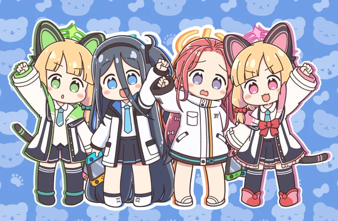表紙できた～これで前の本と合わせてゲーム開発部がそろったよ～#ブルアカ 