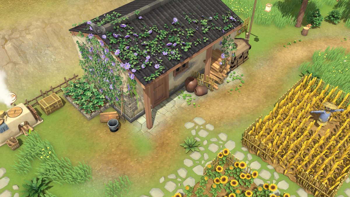 myPotatoGames's tweet photo. Litchi Town Is a game made by people who live the cozy rural lifestyle. Build your own farm, grow a large farm with more than 100 different crops. Meet the many unique villagers, make friends, find love. Raise livestock and other animals like cats and dogs. This game looks so cute and wholesome, I am excited to see it coming to Steam later this year. 🥰