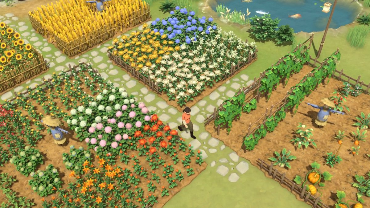 myPotatoGames's tweet photo. Litchi Town Is a game made by people who live the cozy rural lifestyle. Build your own farm, grow a large farm with more than 100 different crops. Meet the many unique villagers, make friends, find love. Raise livestock and other animals like cats and dogs. This game looks so cute and wholesome, I am excited to see it coming to Steam later this year. 🥰
