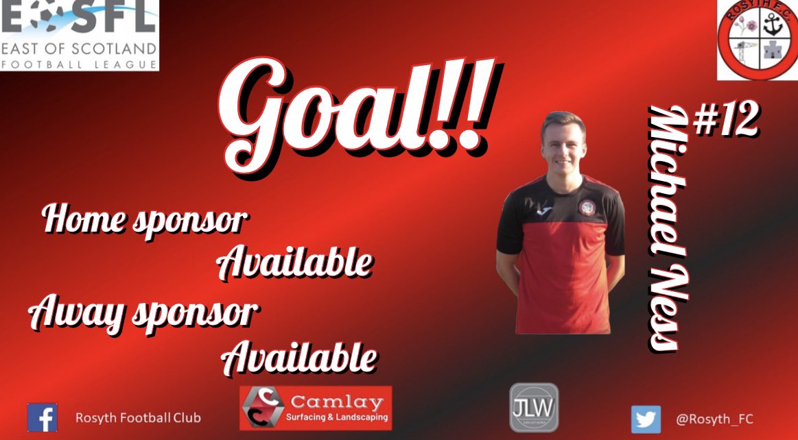 Rosyth_FC's tweet photo. 1-0 @MikeyNess96 with the season’s opener! Had been an even game until then! @fife_football @EastScotlandFA https://t.co/qIHHBhE6q4