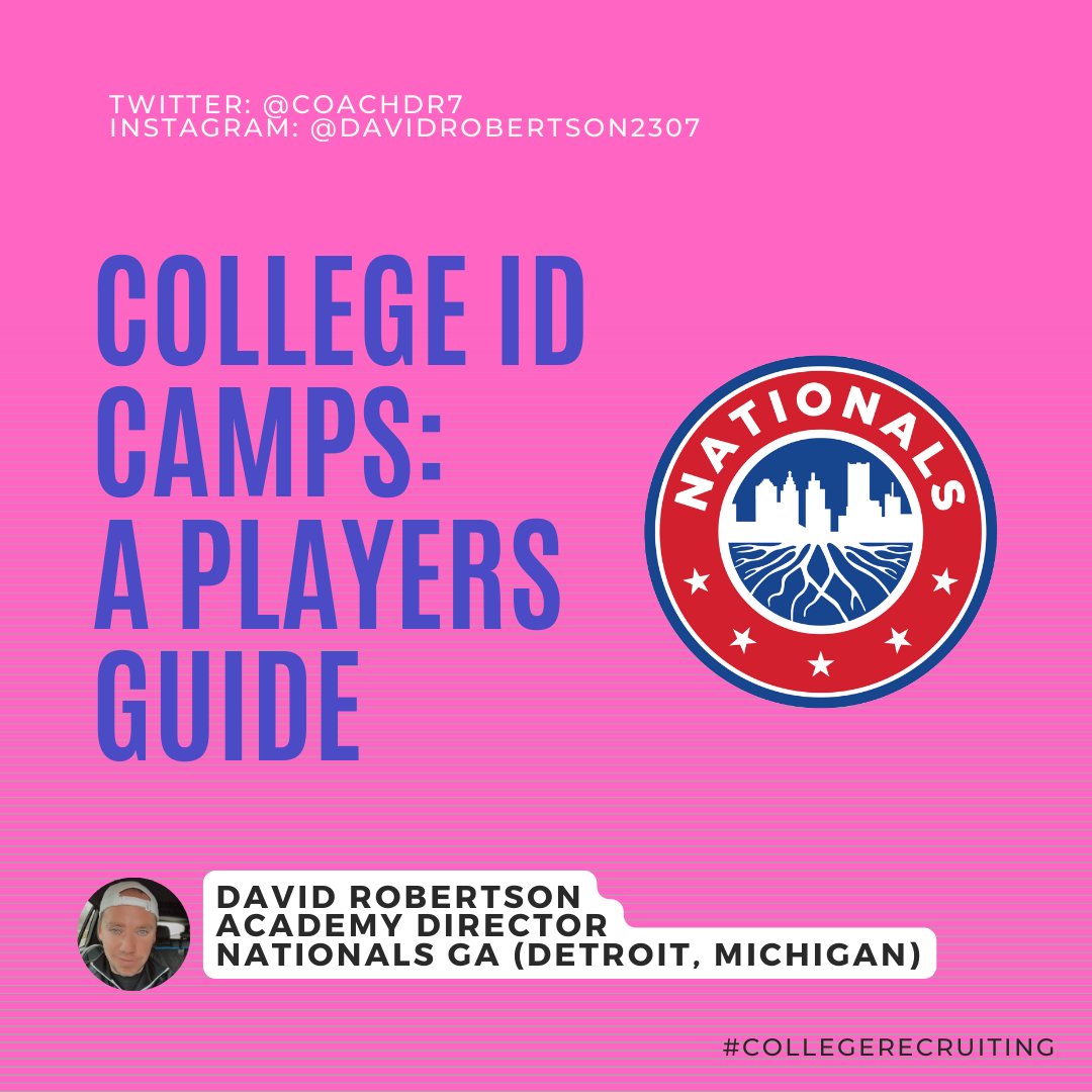 CoachDR7's tweet photo. FREE RESOURCE FOR YOUTH SOCCER PLAYERS

Yesterday I put this up online, an insight into selecting, preparing for, performing in, and actions after College ID Camps. 

Completely FREE, nothing asked for in return except to Like/Share if you found it valuable to others can see:
https://t.co/D08KkpkfB2 

#Share #CollegeSoccer #IDCamps #CollegeRecruiting
