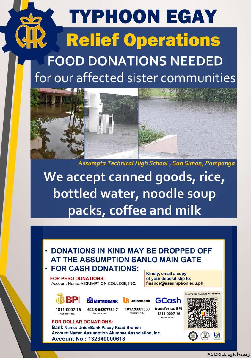 ACBasicEd's tweet image. CALL FOR DONATIONS