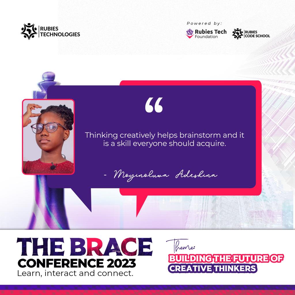 benedict_oye's tweet photo. #braceconf23 #rubiestech #conference #techconference #steam https://t.co/QNzF0vlvFO