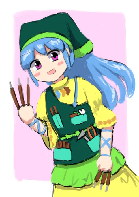 けーきさま #深夜の真剣お絵描き60分一本勝負 
