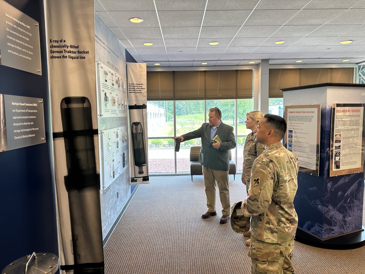 Great visit to Aberdeen Proving Grounds where so many great initiatives in the CBRNE &amp; CWMD enterprise take off. Thank you <a href="/20thCBRNE/">20th CBRNE Command</a>, <a href="/usarmy_devcom/">U.S. Army DEVCOM</a>, &amp; @DEVCOM_CBC for the dialogue &amp; hospitality! <a href="/Tungsten_33/">W</a> @usacbrnschool <a href="/EODCSM/">EOD CSM</a> #JoinOurTeam