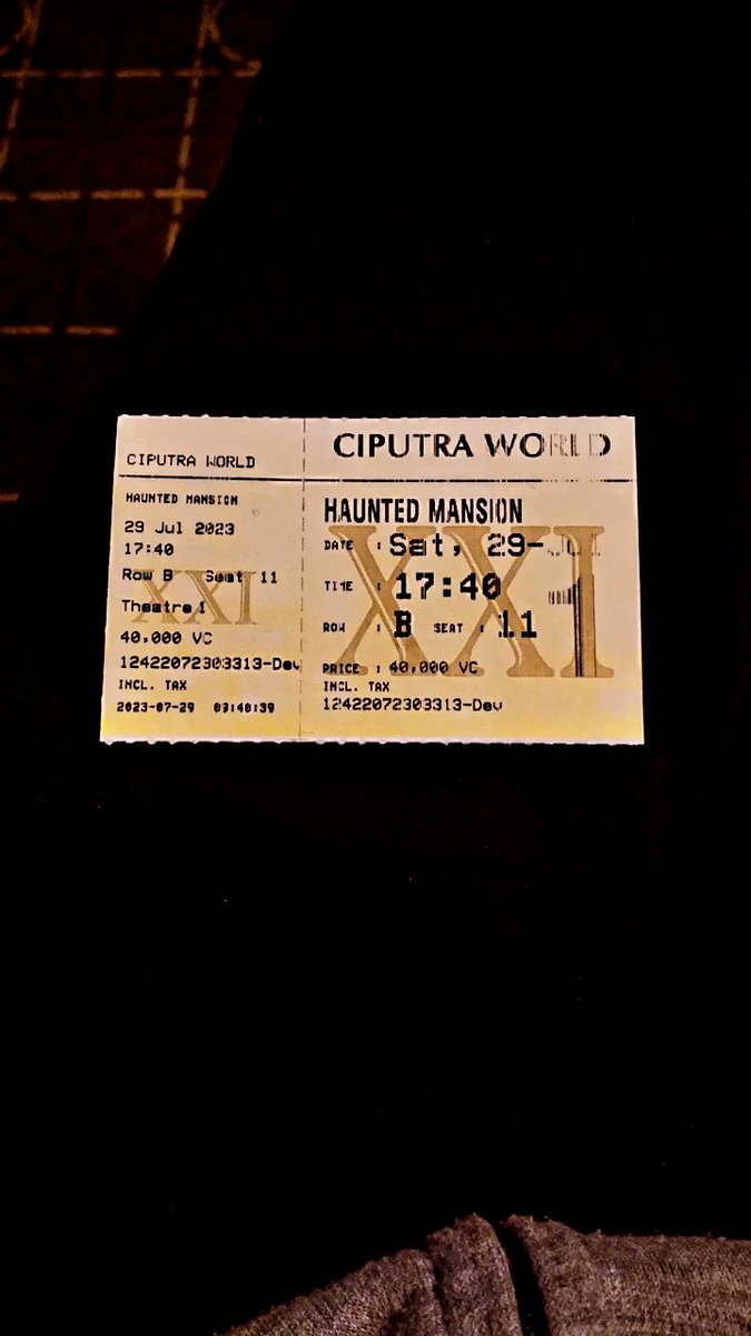 erickokho's tweet photo. Haunted Mansion @cinema21 https://t.co/MPuXKXcLVj